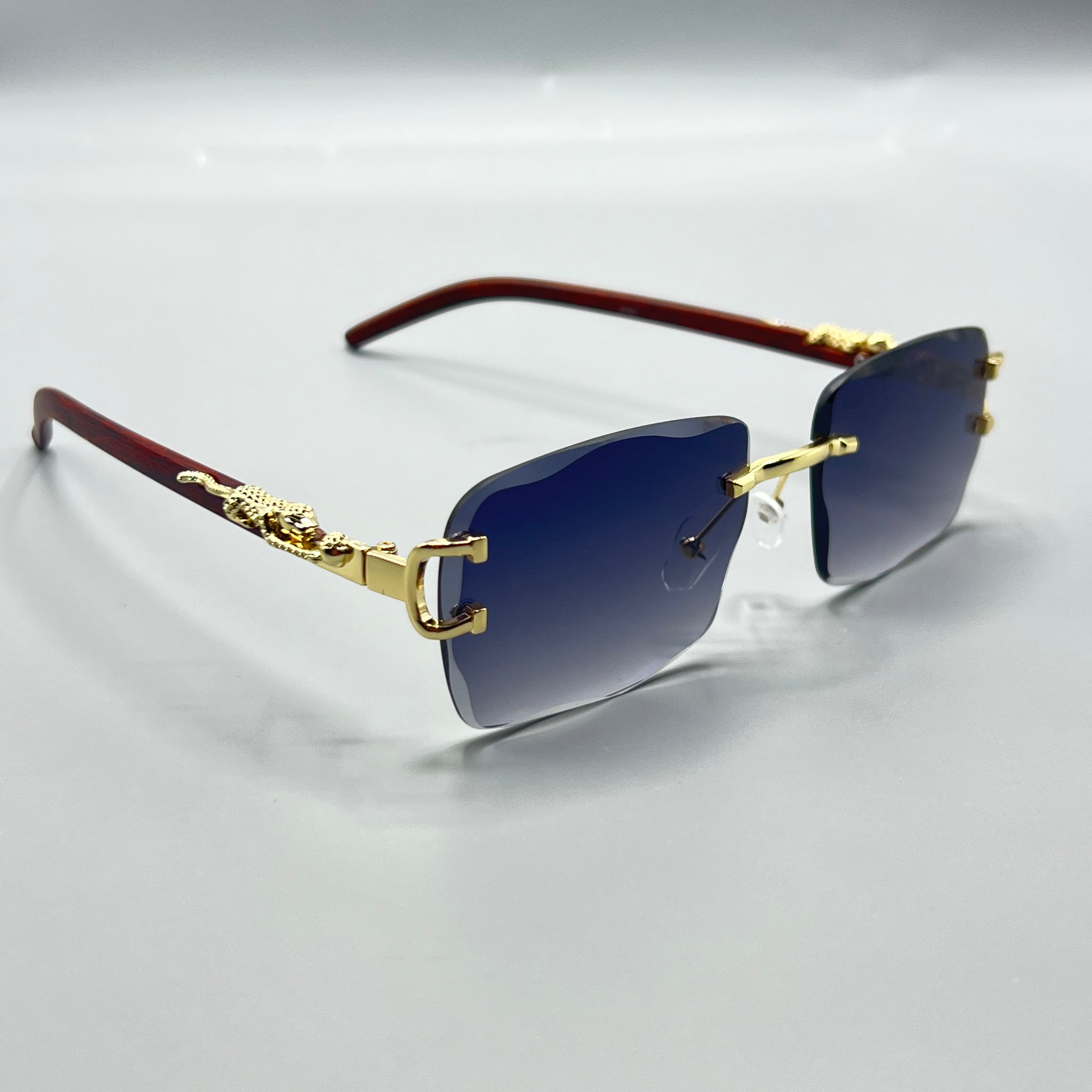 Jaguar Sunglasses With Side Cuts.